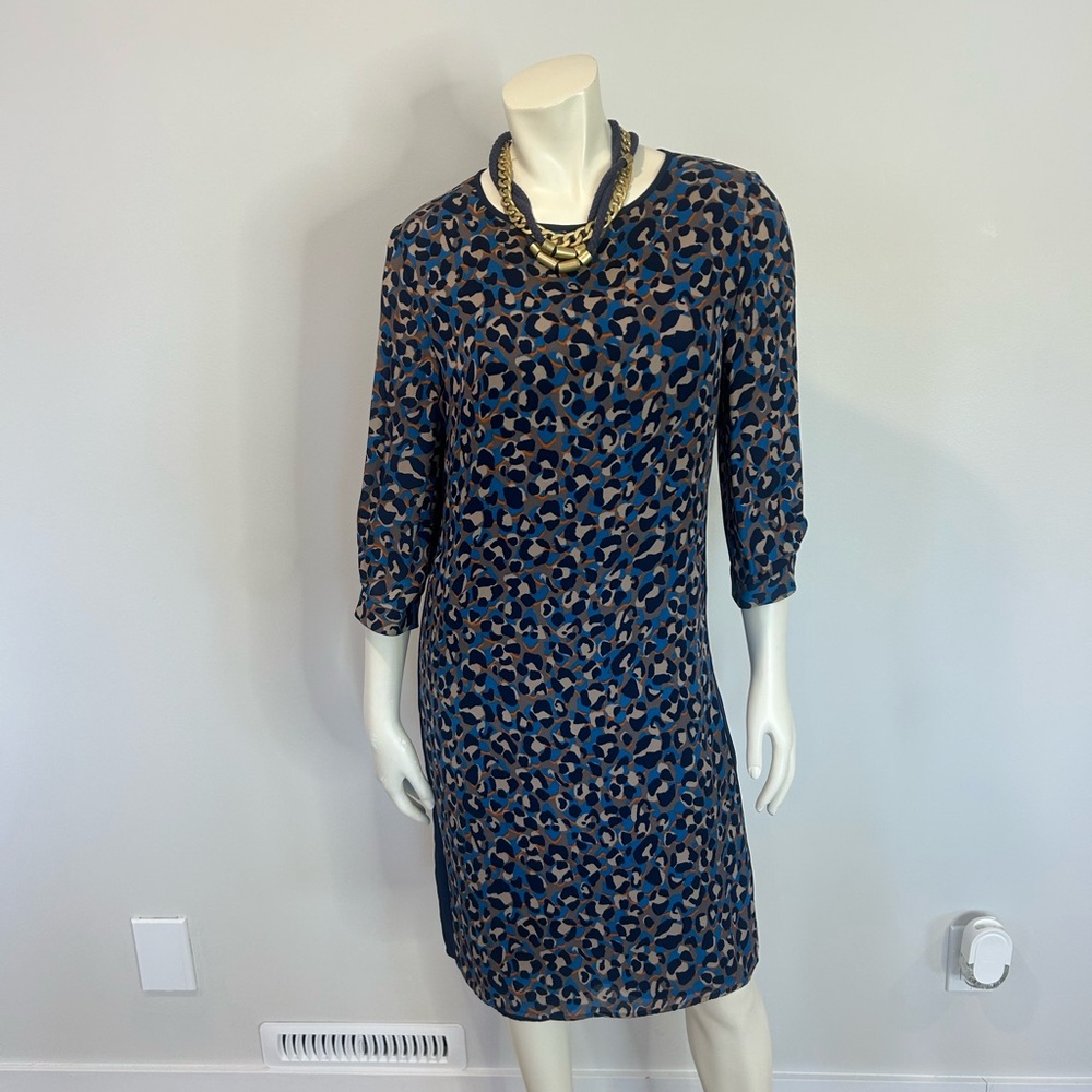 Beautiful Leopard Print 3/4 Sleeve Dress by JAEGER❤️8
